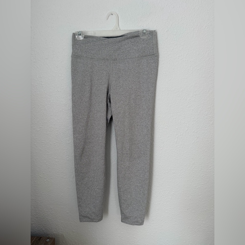 Old Navy Heather Gray Cloud Comfy Leggings | Size Medium Petite